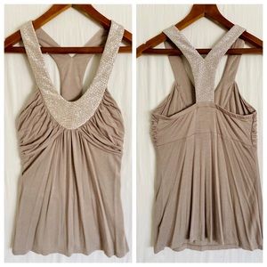 Express shimmery tank